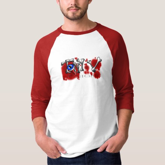 Entwürfe Tonys V T-Shirt (Vorderseite)