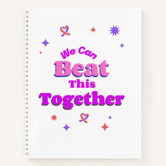 Entwürfe zur Bekämpfung von Brustkrebs Notizblock (Vorderseite)