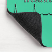 Entwurfs-Geschenke des Medizinstudent-QRS Mousepad (Ecke)