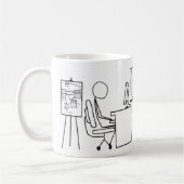 Entwurfs-Gurukaffee-Tasse Kaffeetasse (Links)