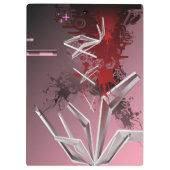 Entwurfs-Hintergründe Klemmbrett (Rückseite)