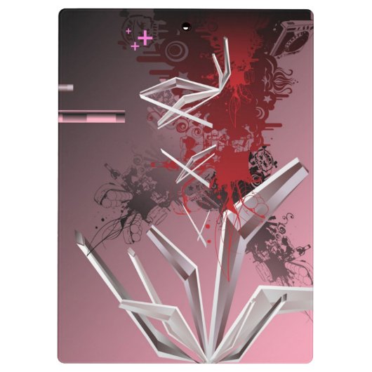 Entwurfs-Hintergründe Klemmbrett (Rückseite)