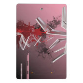 Entwurfs-Hintergründe Mini Klemmbrett (Rückseite)