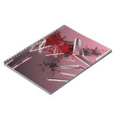 Entwurfs-Hintergründe Notizblock (Linke Seite)