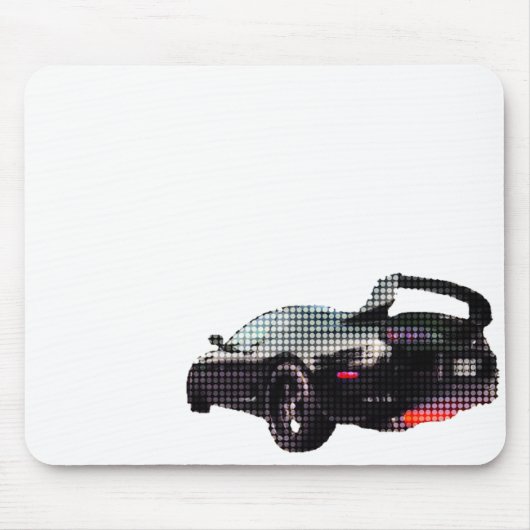 Entwurfs-Mausunterlage Toyota Supras Digital Mousepad (Vorne)