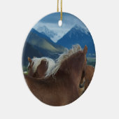 Entwurfs-Pferde Keramikornament (Rechts)