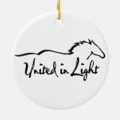 Entwurfs-Pferde Keramikornament (Hinten)