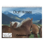 Entwurfs-Pferdekalender #2 Kalender (Titelbild)