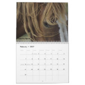 Entwurfs-Pferdekalender #5 Kalender (Feb 2027)