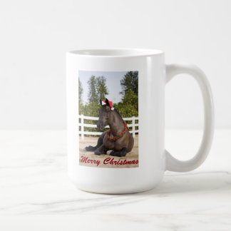 Entwurfs-PferdeweihnachtsTasse Kaffeetasse