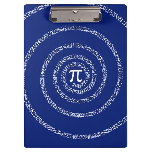 Entwurfs-Spirale für PU auf Marine-Blau Klemmbrett (Vorderseite)