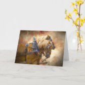 Entwurfs-Team in Geschirr-Digital-Kunst Karte (Gelbe Blume)