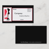 Entwurfs-Visitenkarten der Visitenkarte (Vorne/Hinten)