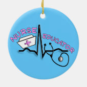 Entwurfs-Weihnachtsverzierung des Keramik Ornament (Hinten)