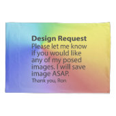 Entwurfsanforderung Kissenbezug (Rückseite)