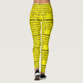 Entwurfsanforderung Leggings (Rückseite)