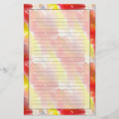 Entwurfsbeschaffenheits-Aquarellhintergrund Briefpapier (Vorderseite)