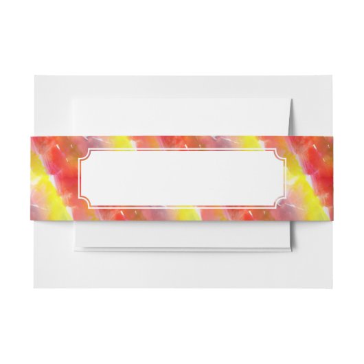 Entwurfsbeschaffenheits-Aquarellhintergrund Einladungsbanderole (Vorderseite Beispiel)