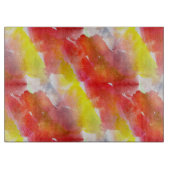 Entwurfsbeschaffenheits-Aquarellhintergrund Schneidebrett (Vorderseite)