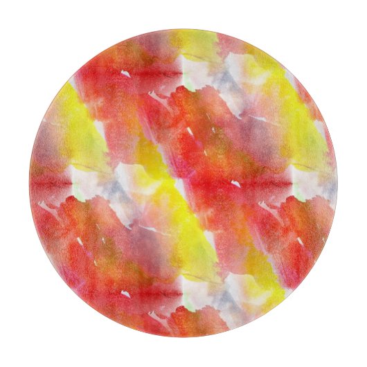 Entwurfsbeschaffenheits-Aquarellhintergrund Schneidebrett (Vorderseite)