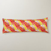 Entwurfsbeschaffenheits-Aquarellhintergrund Seitenschläferkissen (Rückseite)