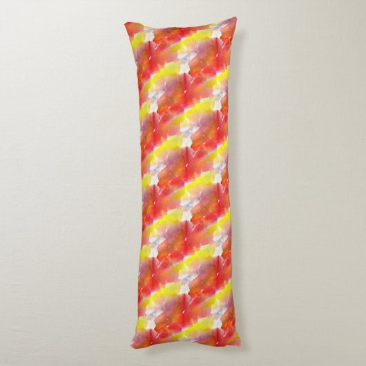 Entwurfsbeschaffenheits-Aquarellhintergrund Seitenschläferkissen (Rückseite (Vertikal))