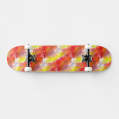Entwurfsbeschaffenheits-Aquarellhintergrund Skateboard (Horizontal)