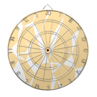 Entwurfselement-Goldweiß Dartscheibe