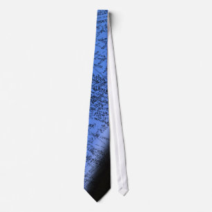 Entwurfstext über Blau Krawatte