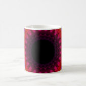 Entzerrer-Mandala Kaffeetasse (Mittel)