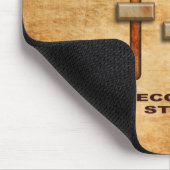 Entzerrer mit 3 Bands (Schmutzversion) Mousepad (Ecke)