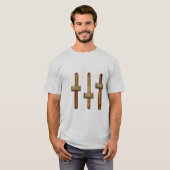 Entzerrer mit 3 Bands (Schmutzversion) T-Shirt (Vorne ganz)