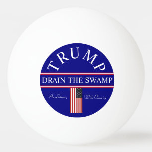 Entziehen Sie den Sumpf Trump Ping Pong Ball Tischtennisball