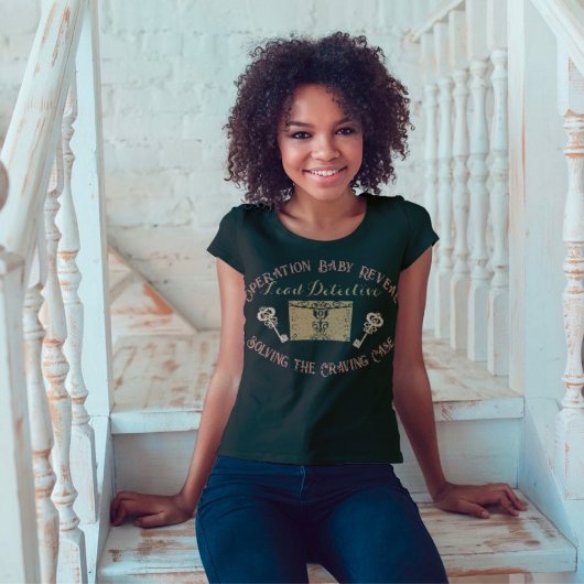 Entziehungsgeschlecht offenbart Mama T-Shirt