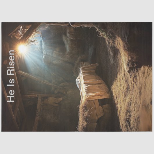 entzifferbarer, individualisierbarer Jesus, ist er Seidenpapier (Vorderseite)