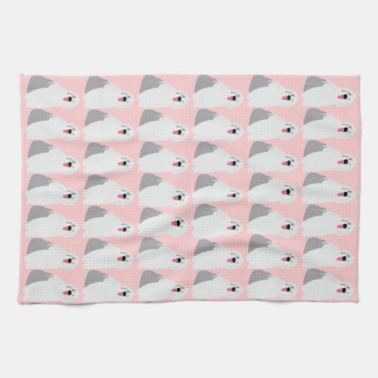 Entzückend niedliche alte englische handtuch (Horizontal)