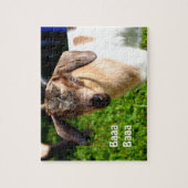 Entzückende Baby-Ziege Puzzle (Vertikal)