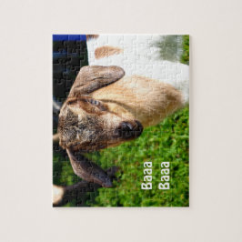 Entzückende Baby-Ziege Puzzle
