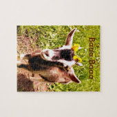 Entzückende Baby-Ziege Puzzle (Horizontal)
