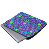 entzückende Blume..... Laptopschutzhülle (Vorne Knopf)