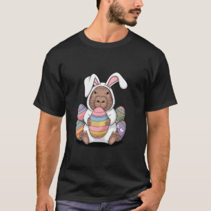 Entzückende Capybara-Osterhase-Freude T-Shirt