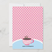 Entzückende Einladung (Rückseite)