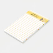 Entzückende Entlein-Fotografie gezeichnet Post-it Klebezettel (angewinkelt)