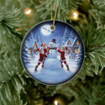 Entzückende festliche Weihnachtsszene