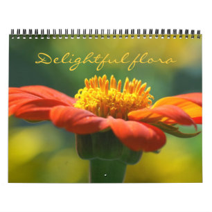 entzückende Flora - 2016 Kalender