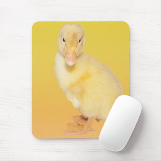Entzückende gelbe Entlein-Fotografie Mousepad (Mit Mouse)