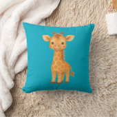 "Entzückende Giraffe"   Kissen (Decke)
