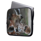 Entzückende Giraffen-Notizbuch-Hülse Laptopschutzhülle (Vorderseite Links)