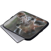 Entzückende Giraffen-Notizbuch-Hülse Laptopschutzhülle (Vorne Knopf)