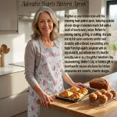 Entzückende Herzen Muster Schürze